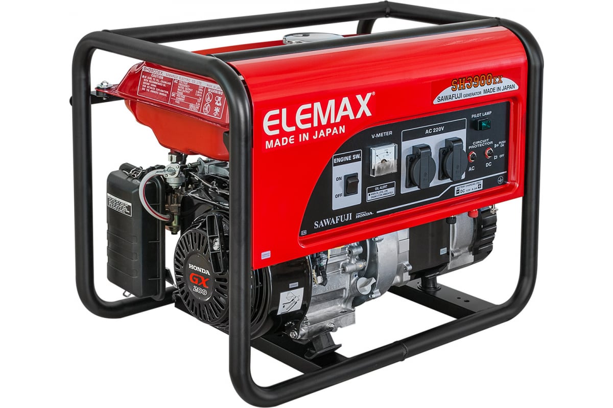 Генератор бензиновый ELEMAX SH3900EX-R (2,8 кВт)