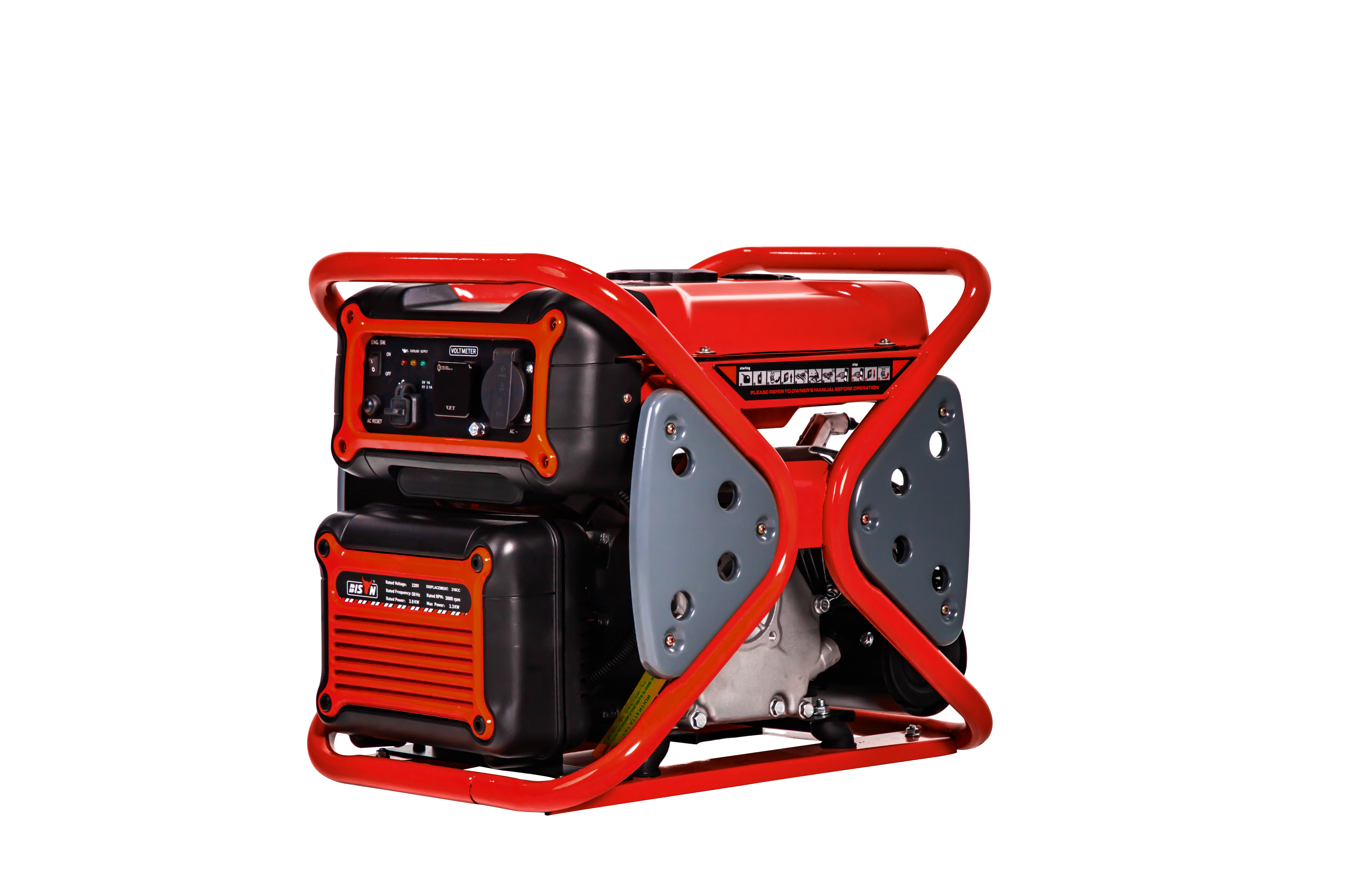 Генератор инверторный BISON BS3250i (3,0 кВт), изображение 2