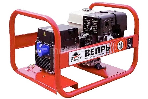 Генератор бензиновый Вепрь АБП 6-230 ВХ (5,5 кВт)