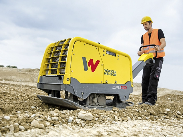 Виброплита реверсивная дизельная Wacker Neuson DPU 110 Lem 970 (830кг), изображение 3