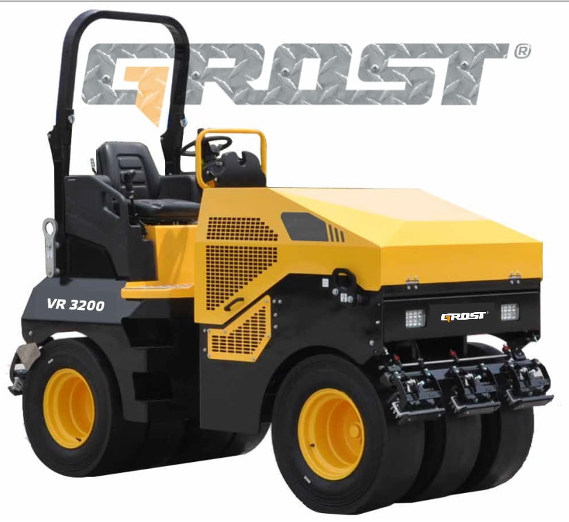 Каток дизельный GROST TR3200 (3200 кг)