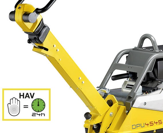 Виброплита реверсивная дизельная Wacker Neuson DPU 4545Heh, изображение 1