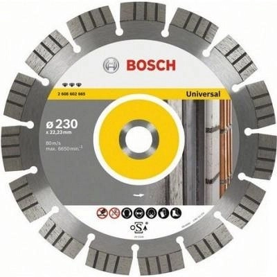 Диск алмазный 300x22.2 Bf Universal (любые стройматериалы) BOSCH