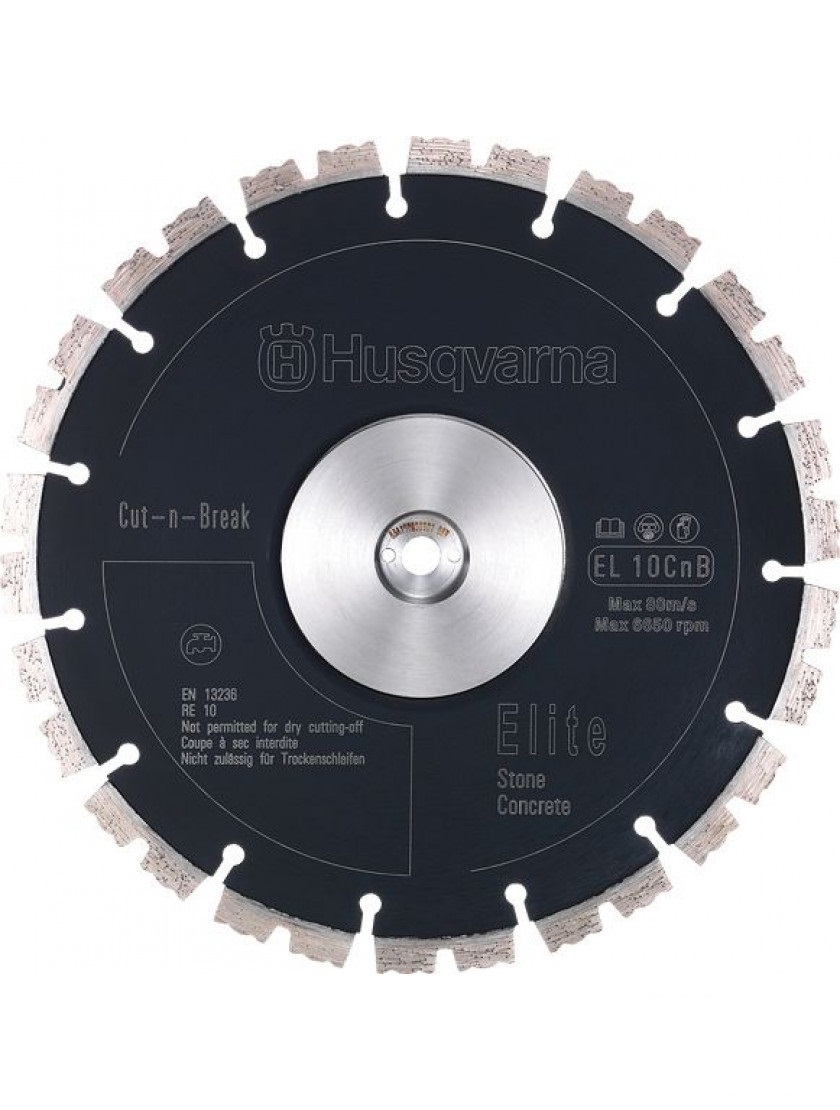 Набор алмазных дисков Cut-n-Break EL10 CnB HUSQVARNA + крепеж