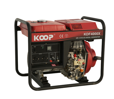 Генератор дизельный KOOP KDF4000X (2,6 кВт)