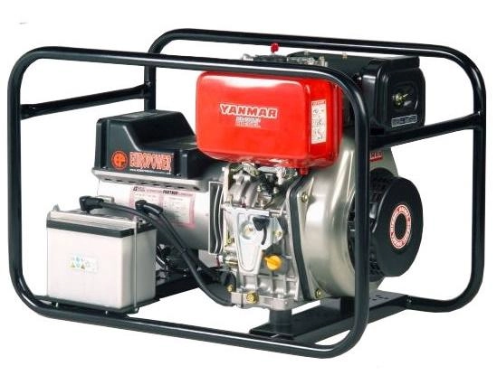 Генератор дизельный EUROPOWER EP 2800 DE (2,3 кВт)