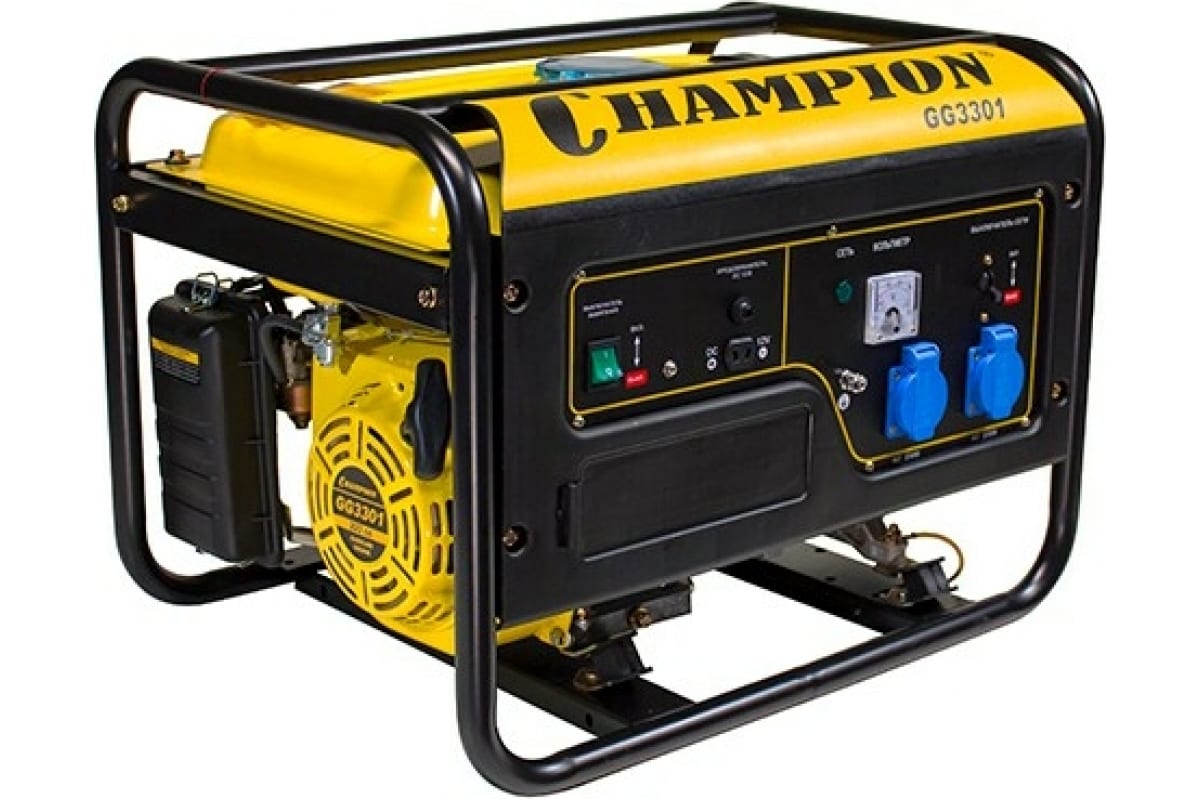 Генератор бензиновый CHAMPION GG3301C (2,8 кВт)