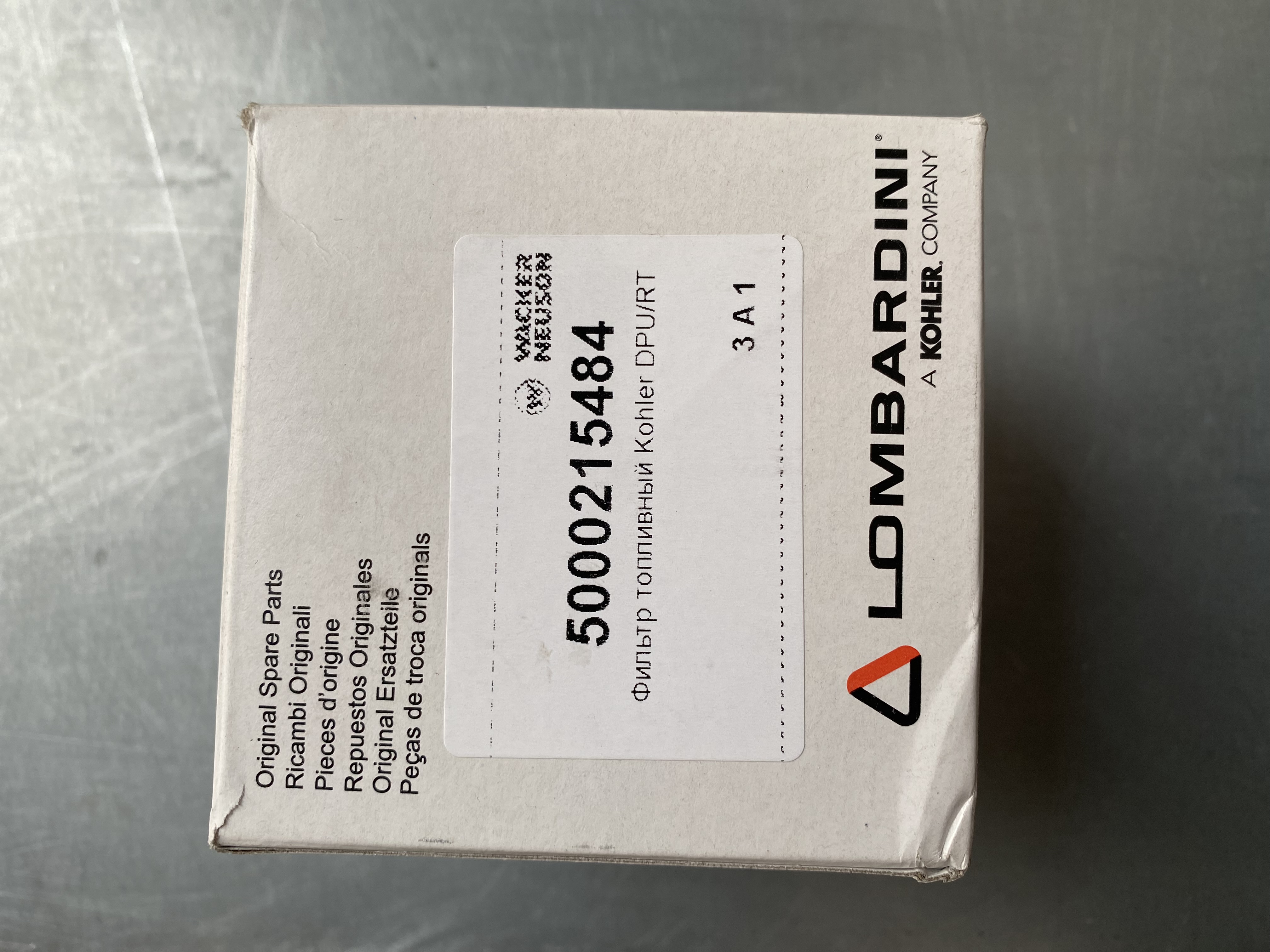 Фильтр топливный для виброплиты Wacker Neuson DPU130, изображение 1