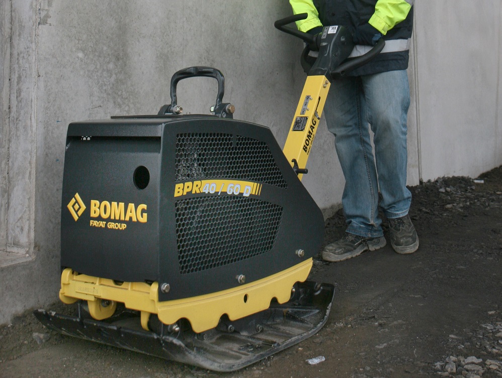 Виброплита реверсивная дизельная BOMAG BPR 40/60D (260 кг), изображение 1