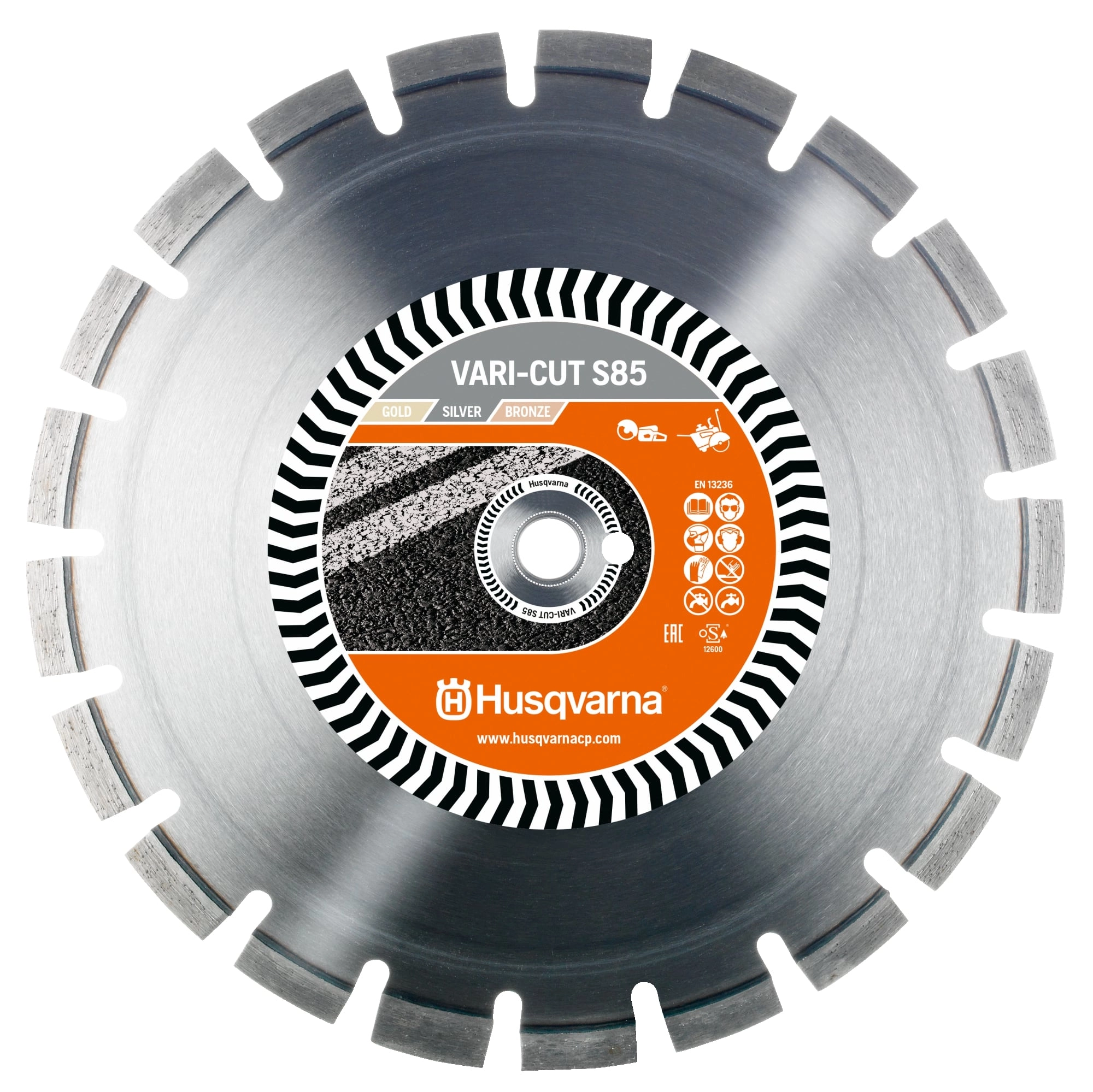 Диск алмазный 500х25,4 10 S85 VARI-CUT HUSQVARNA