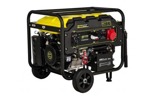 Генератор бензиновый ET-POWER ET8000EAX (7,5 кВт)
