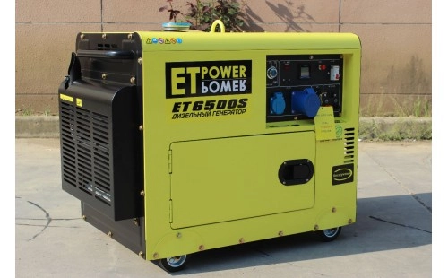 Генератор дизельный ET-POWER ET6500S3 (6,0 кВт)