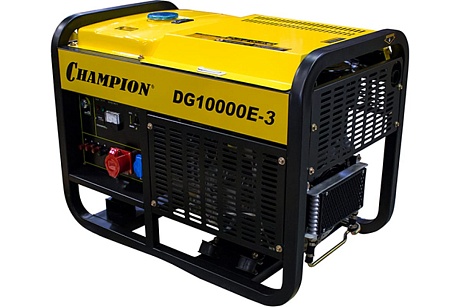 Генератор дизельный CHAMPION DG10000E-3 (10,0 кВт)