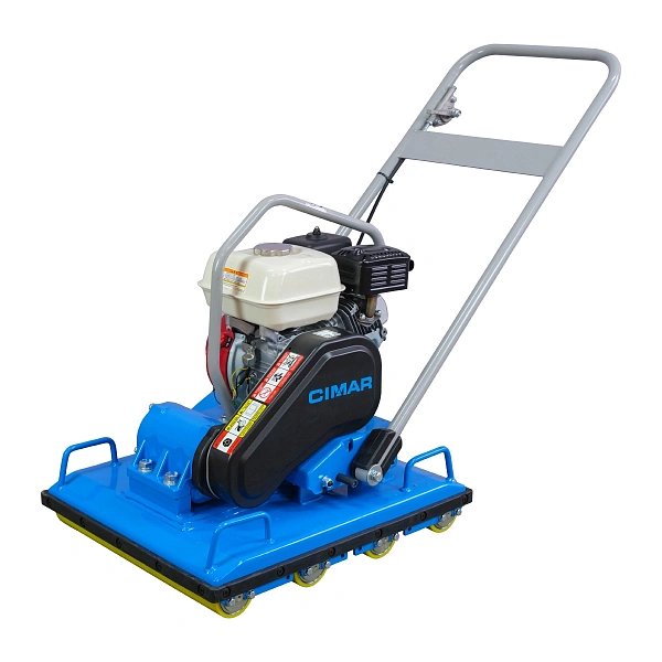 Виброплита роликовая бензиновая CIMAR CPR-550 (100 кг)