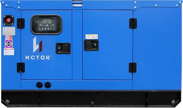 Электростанция дизельная ИСТОК АД12С-Т400-РПМ15 в кожухе (12,0 кВт)