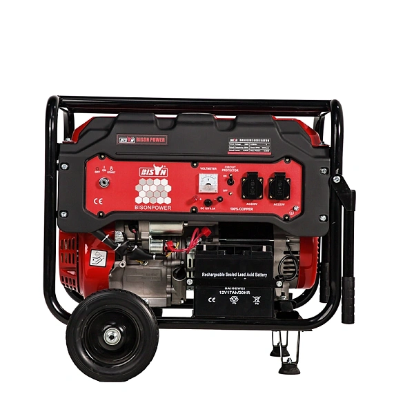 Генератор бензиновый BISON BS6500EP (5,0 кВт)