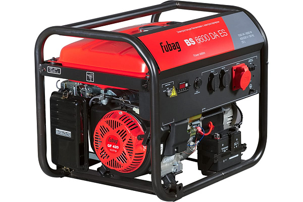 Генератор бензиновый FUBAG BS 6600 DA ES (6,0 кВт)