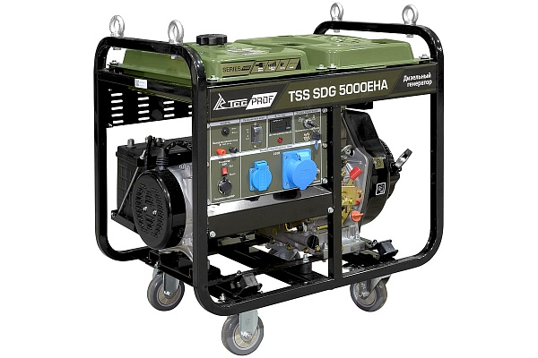 Генератор дизельный ТСС SDG 5000EHA (5,0 кВт) 077039