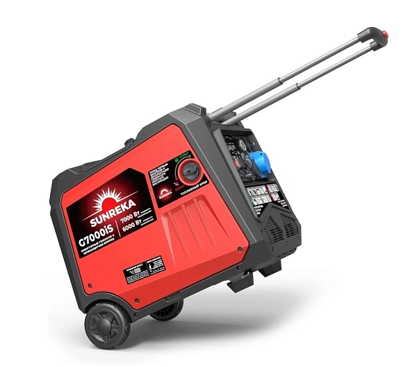 Генератор бензиновый инверторный SUNREKA G7000iS (6,0 кВт)