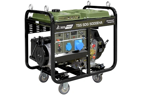 Генератор дизельный ТСС SDG 5000EHA с АВР (5,0 кВт) 077039