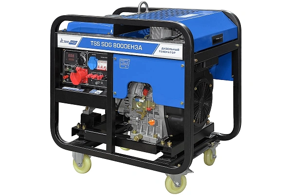 Генератор дизельный ТСС SDG 8000EH3A с АВР (7,5 кВт)