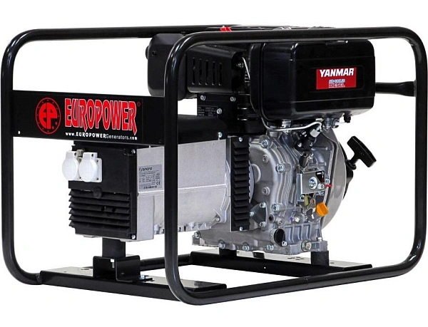 Генератор дизельный EUROPOWER EP 6000 D (4,7 кВт)