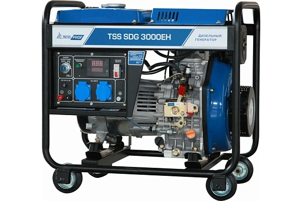 Генератор дизельный ТСС SDG 3000EH с АВР (2,8 кВт)