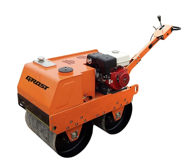 Каток ручной бензиновый GROST VR500 (545 кг)