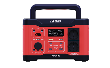 Электростанция аккумуляторная портативная A-iPower APS600 (600 Вт)