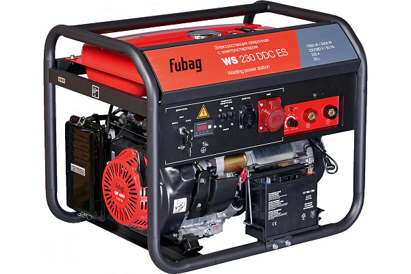 Генератор бензиновый сварочный FUBAG WS 230 DDC ES (5,0 кВт) 838238