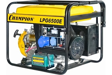 Генератор бензиновый-газовый CHAMPION LPG6500E (5,0 кВт)