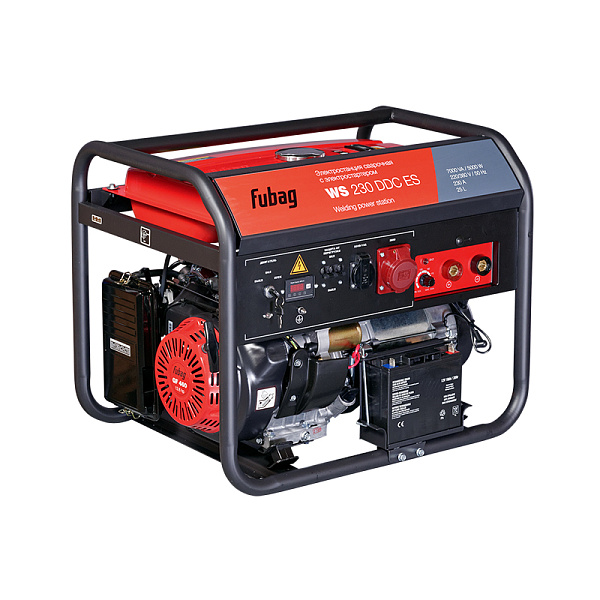 Генератор бензиновый сварочный FUBAG WS 230 DDC ES (5,0 кВт) 646248