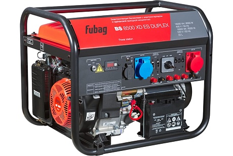 Генератор бензиновый FUBAG BS 8500 XD ES DUPLEX (8,0 кВт)