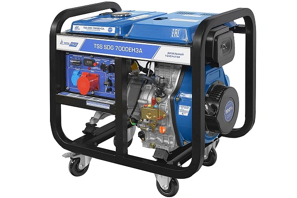Генератор дизельный ТСС SDG 7000EH3A с АВР (6,5 кВт)
