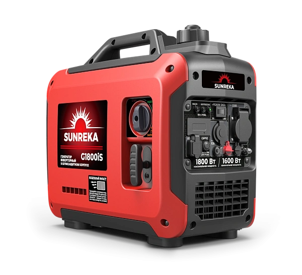 Генератор бензиновый инверторный SUNREKA G1800iS (1,6 кВт)