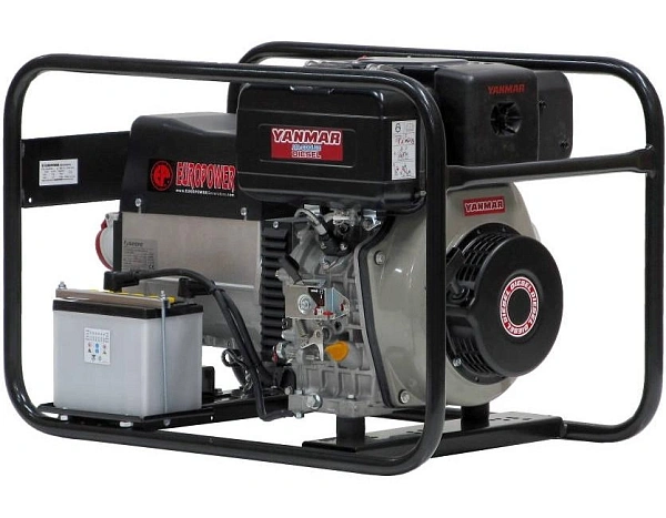 Генератор дизельный EUROPOWER EP 6000 TDE (4,4 кВт)
